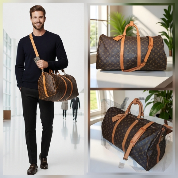 Louis Vuitton Other - LOUIS VUITTON ✨️ EUC Keepall 55 Bandouliere Monogram Bag PRISTINE - Full Set
